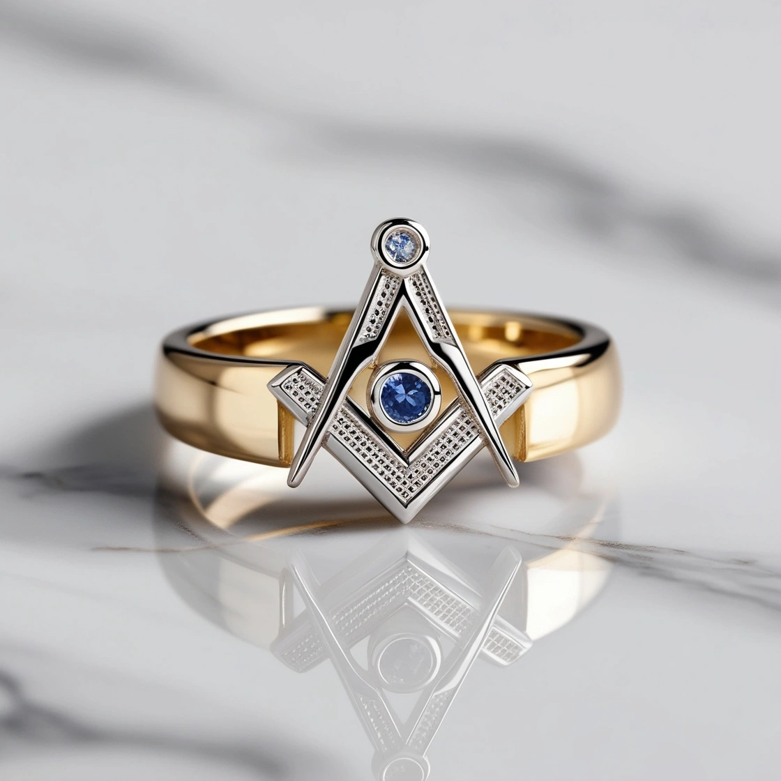 EcoMoissanite Custom Fraternal Rings